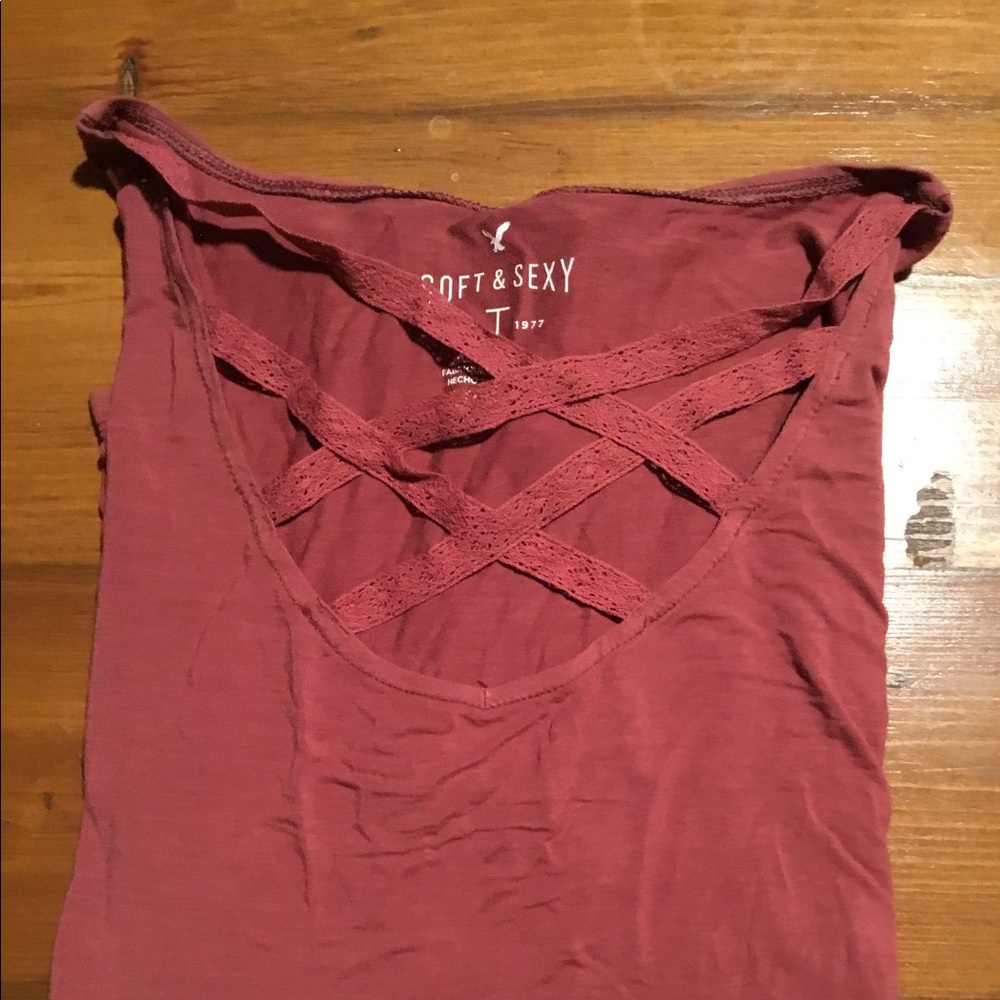 Soft & sexy size small pink shirt